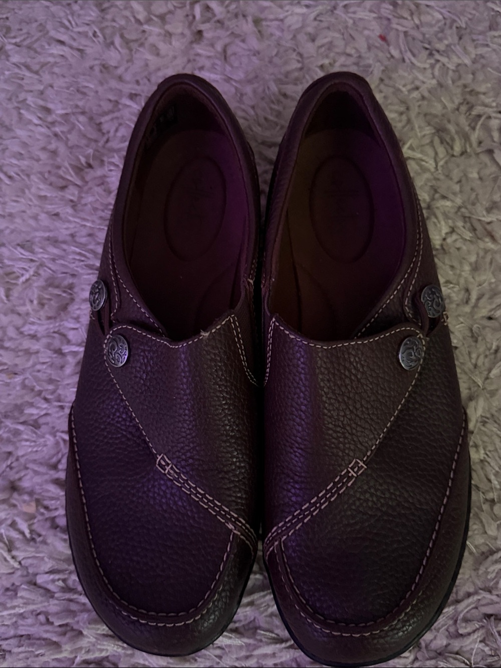 Kohl's Men's Dark Brown Textured Slip-On Loafers